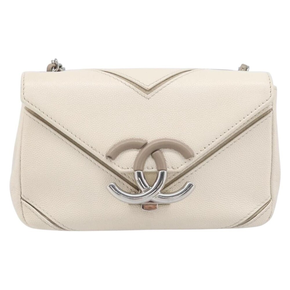 Chanel Macro Flap Chevron Caviar Small